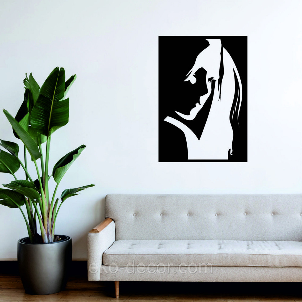 Декоративное настенное Панно «Девушка» Декор на стену Киев - изображение 4