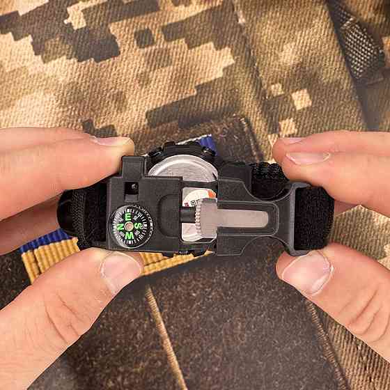 Skmei 1356BK Black Tactic Co,ass SBR Киев