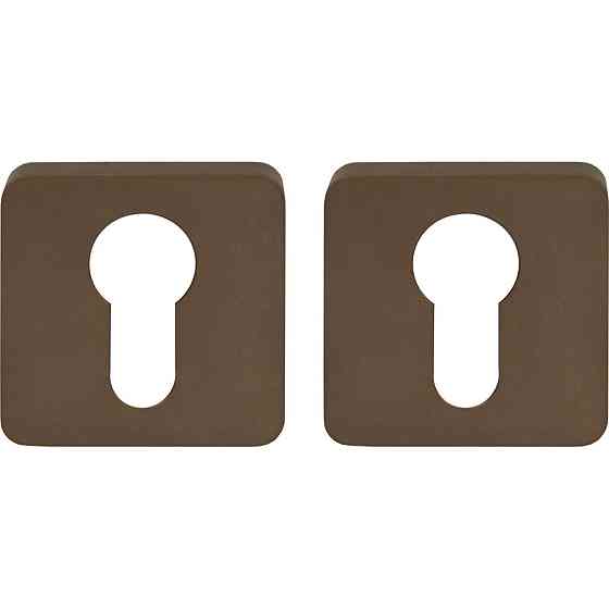 Накладка M&T 000573 47х47 TIN-B титан/коричневый матовый Киев