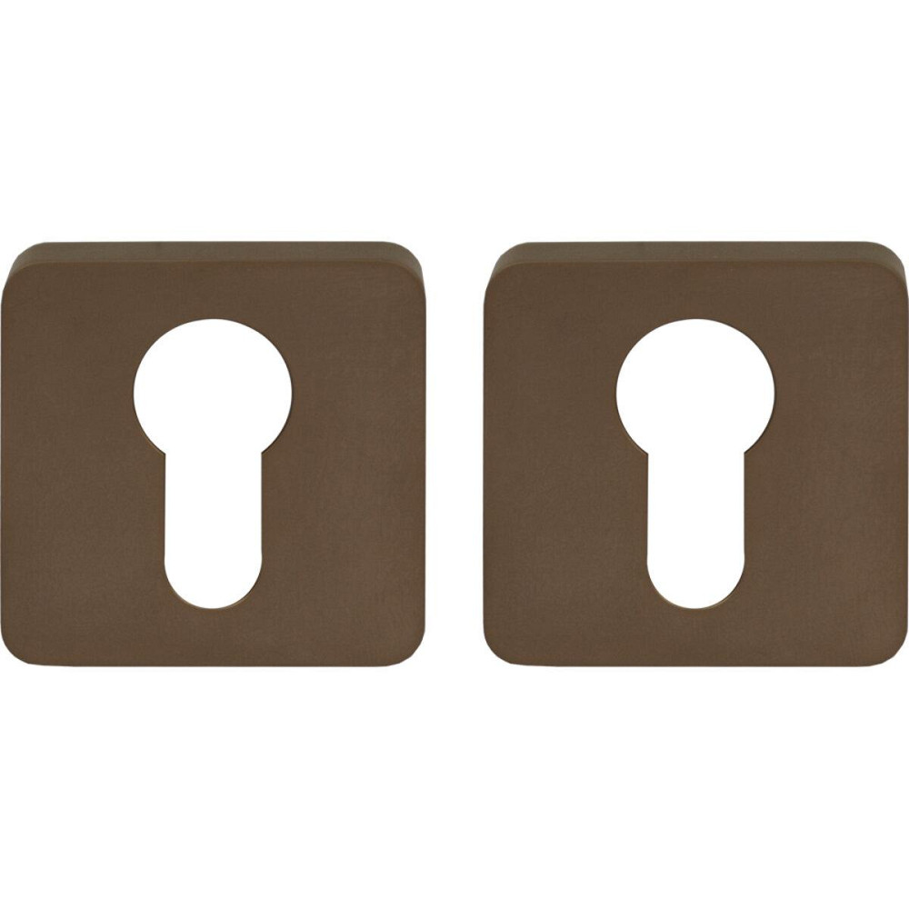 Накладка M&T 000573 47х47 TIN-B титан/коричневый матовый Киев - изображение 1