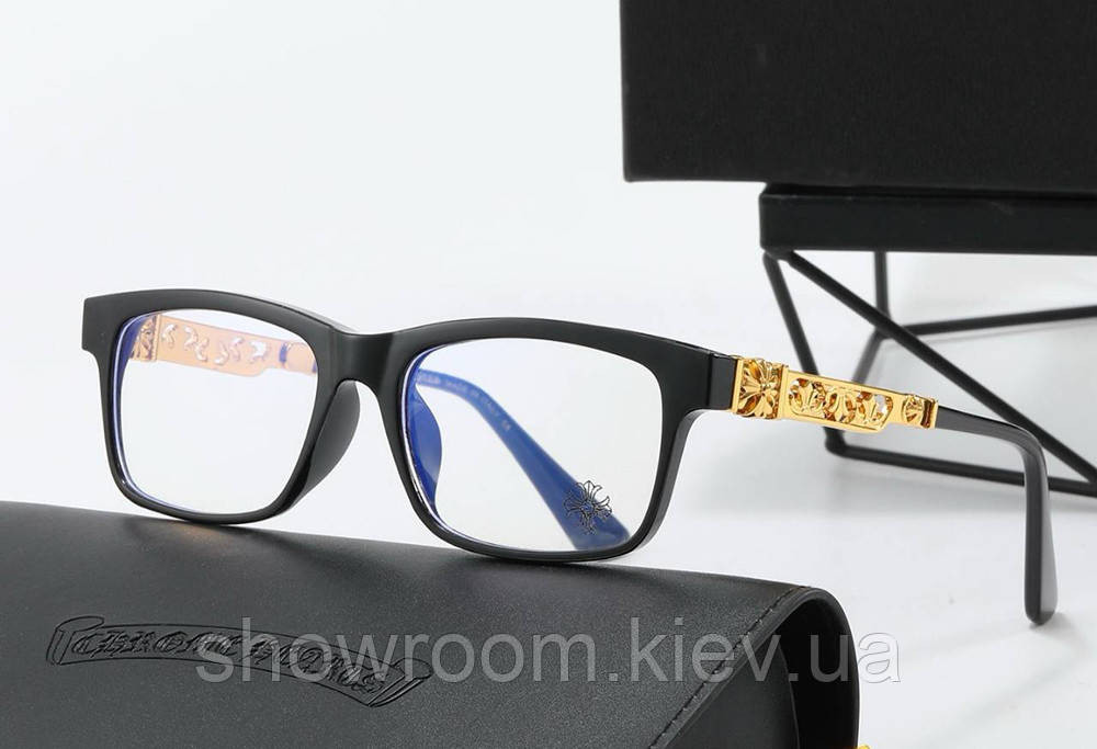 Женская оправа Chrome Hearts 9201 gold Киев - изображение 1