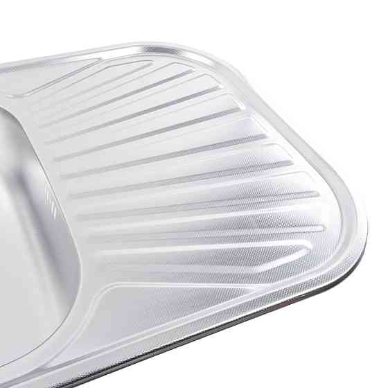 Кухонна мийка з нержавіючої сталі закруглена VALESO ДЕКОР 7848 (0,8/180 мм) Коломыя