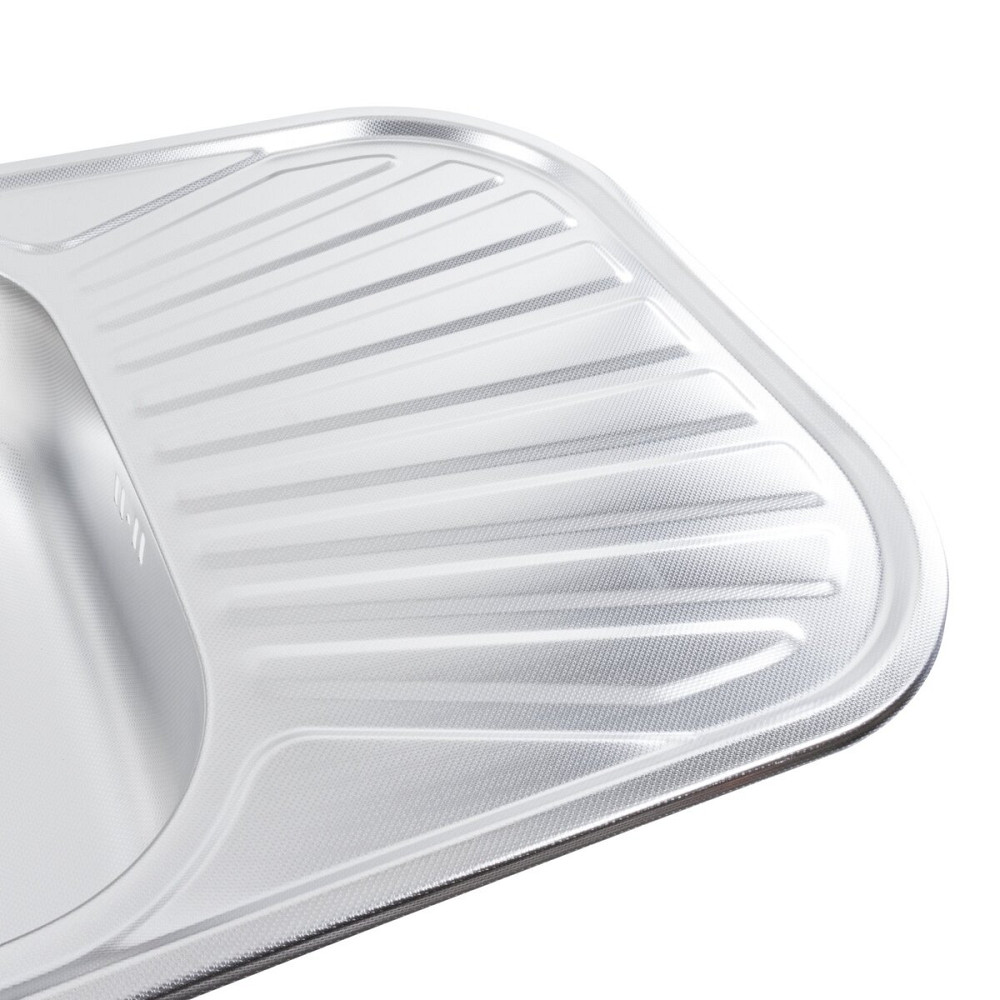 Кухонна мийка з нержавіючої сталі закруглена VALESO ДЕКОР 7848 (0,8/180 мм) Коломыя - изображение 3