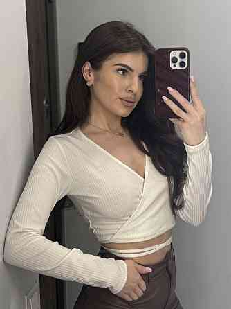 Женская базовая кофта на запах с завязками на талии турецкий рубчик Белый, 46 Одесса