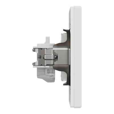 Розетка Schneider Electric ASFORA без заземлення біла (EPH3000121) Вінниця