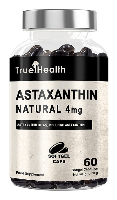 Астаксантин True Health Astaxanthin Natural 4mg 60 softgel Луцк - изображение 1