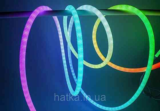 5v-RGB світлодіодна плетена стрічка (5м250LED) Київ