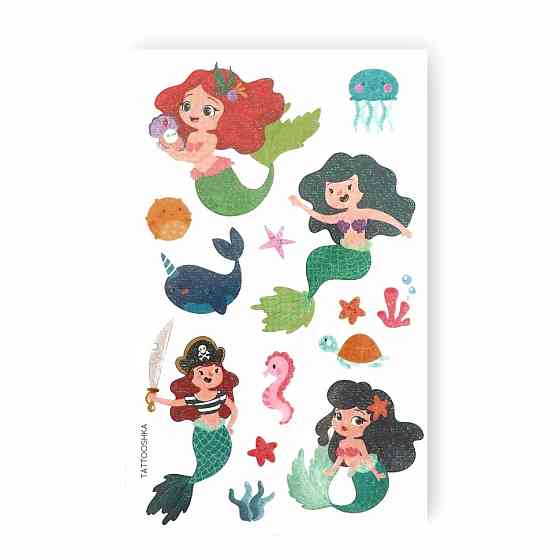 Набор временных татуировок 