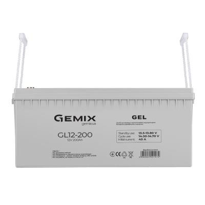 Батарея к ИБП Gemix GL 12В 200Ач (GL12-200) Винница - изображение 1