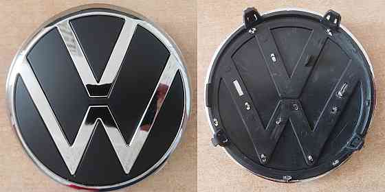 Емблема на решітку Volkswagen Passat B8/Golf 8, 14см хром,пластик 1шт Киев