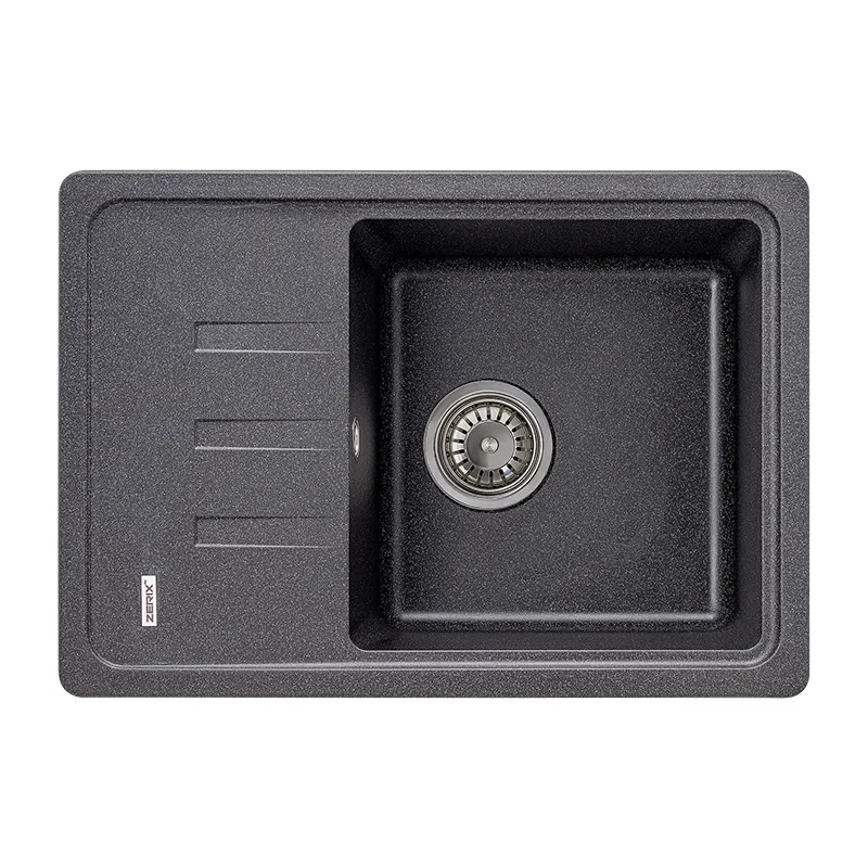 Мойка Zerix ZS-6243S-13 Графитовая (ZX4577) Киев - изображение 1