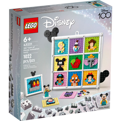 Конструктор LEGO Disney 100-та річниця мультиплікації Disney 1022 деталей (43221) Вінниця - фото 1