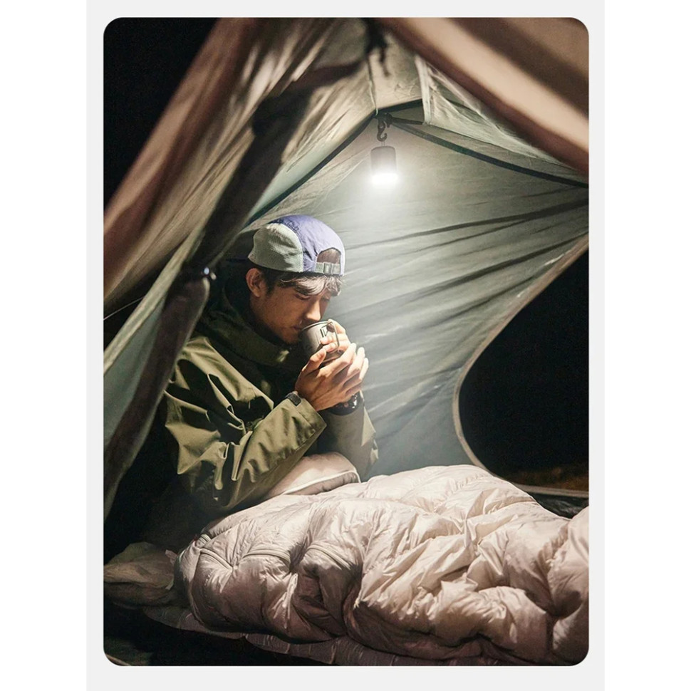 Міні насос - нічник - вентилятор Naturehike CNK2300DQ022, бежевий Київ - фото 15