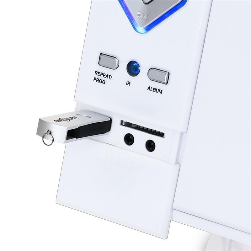 V-12 Стерео MP3 CD-плеєр USB SD AUX Білий Білий (Німеччина, читати опис) Рівне - фото 3