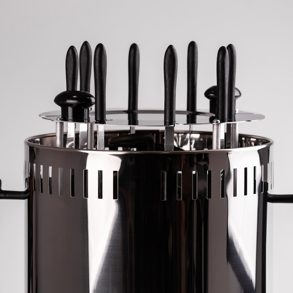 Вертикальна електрошашличниця Sokany на 8 шампурів 1500 Вт Київ - фото 2