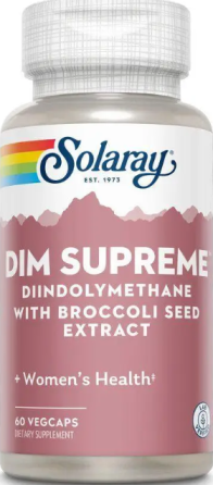 DIM Дііндоілметан Solaray DIM Supreme 60 капс Київ