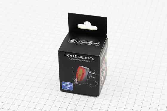 Ліхтар задній COB LED технологія, Li-ion 3.7V 500mAh зарядка від USB, вологозахисний Київ