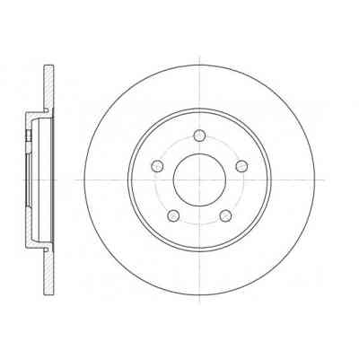 Гальмівний диск REMSA 6661.00 Вінниця