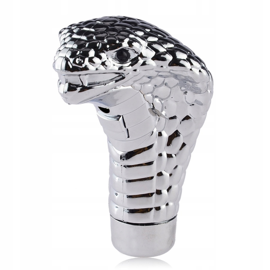 Светящаяся ручка КПП «Кобра» с LED-глазами, серебристая Киев - изображение 8