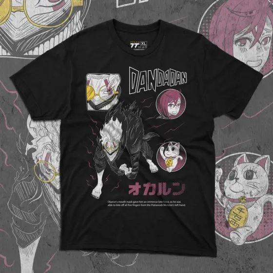 Футболка чоловіча з  принтом Дандадан Okurun 2 Розмір 48 Anime0932 Дніпро