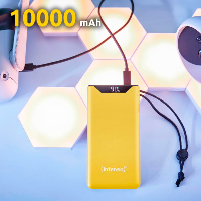 Батарея универсальная Intenso F10000 10000mAh QC/3.0 yellow (7332039) Винница - изображение 12