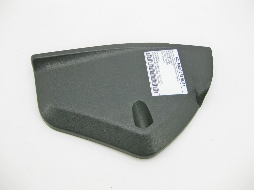 Mercedes-Benz  A2036800578 9B51 Кришка лівого торця панелі приладів антрацит C-Class W203 Одеса - фото 1