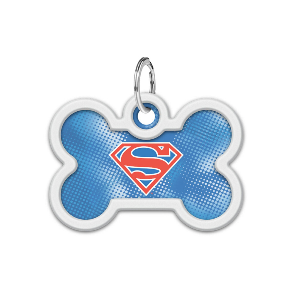 Адресник для собак и кошек металлический WAUDOG Smart ID с QR паспортом, рисунок 