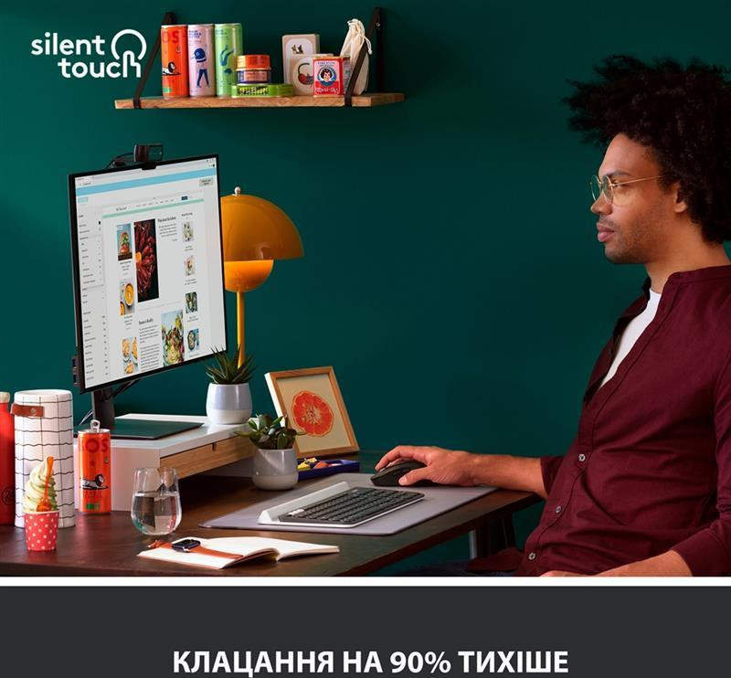 Миша бездротова Logitech Signature M650 L Graphite (910-006236) ( Сірий ) Харьков - изображение 3