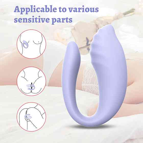 Вибратор для пар Every Night Toys Cosima с дистанционным управлением, лавандовый, 10 режимов Sex Aura Киев