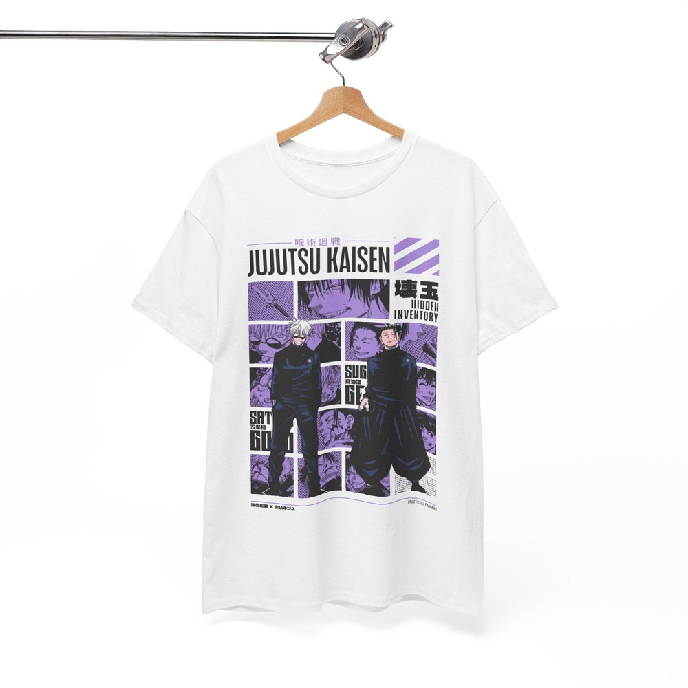 Футболка аниме Магическая битва оверсайз (S/M/L) Черний AnimeJ0066 Днепр - изображение 7