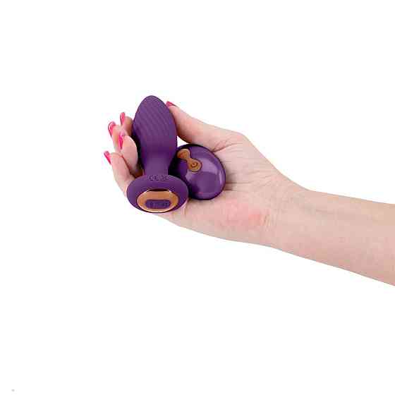 Анальна пробка із вібрацією NS Novelties INYA — Alpine — Purple Sex Aura Київ