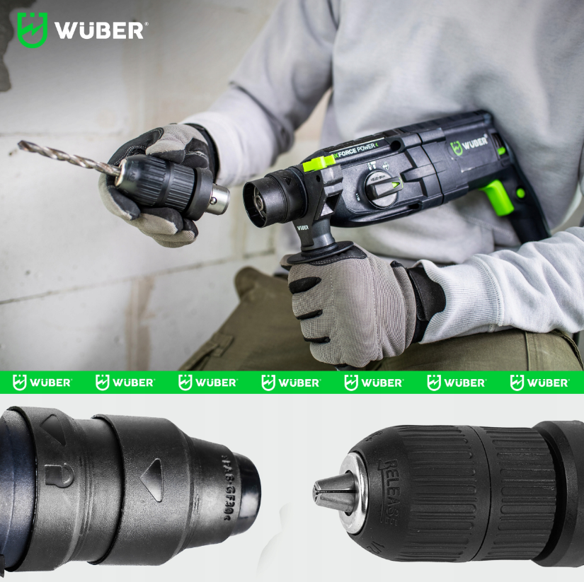 Дрель ударная 2500Вт Wuber (Польша) Киев - изображение 8