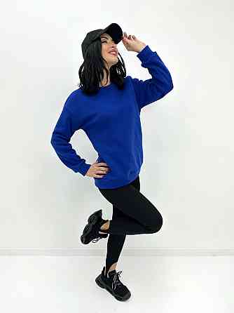 Базовий однотонний світшот "Stand" оптом | Норма і батал Електрик, 46-48 Київ