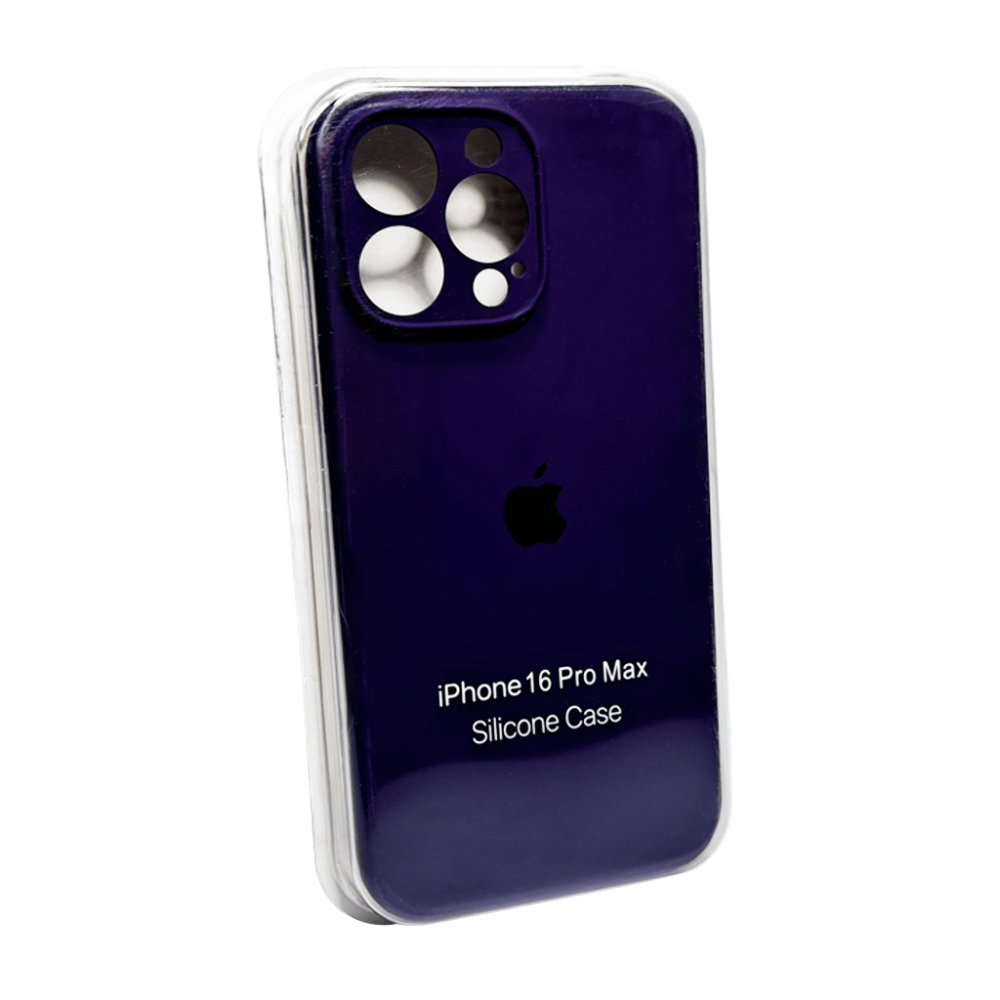 Чохол для смартфона Silicone Full Case AA Camera Protect for Apple iPhone 16 Pro Max 59,Berry Purple Київ - фото 2