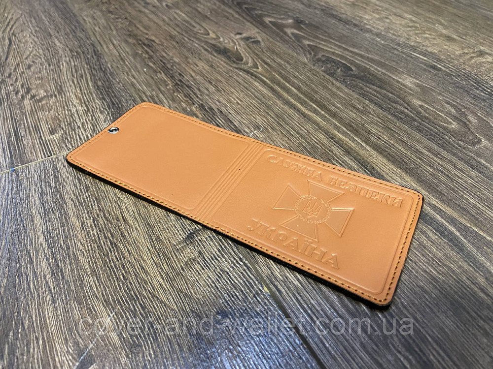 Обложка кожаная на удостоверение 
