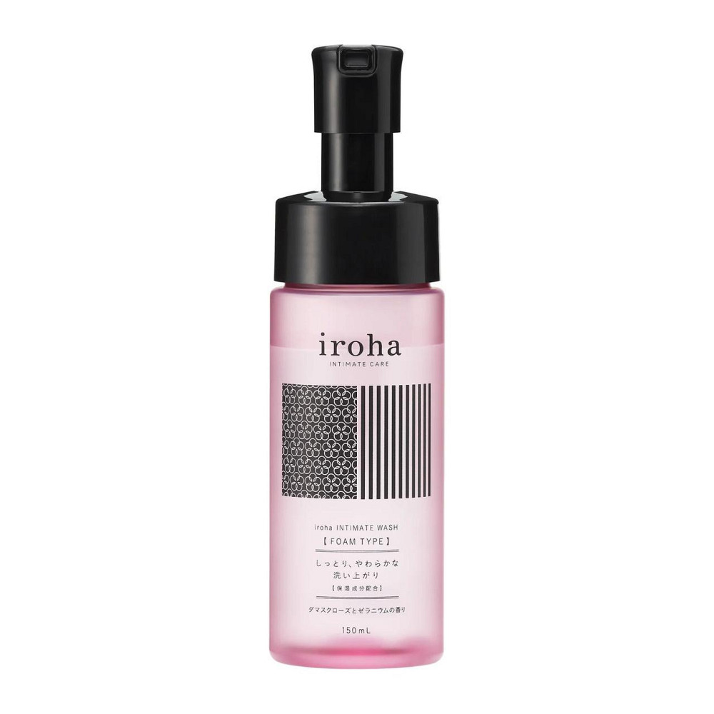 Пена для интимного ухода Iroha Intimate Wash Foam Type Damask Rose and Geranium 150 мл Sex Aura Киев - изображение 1