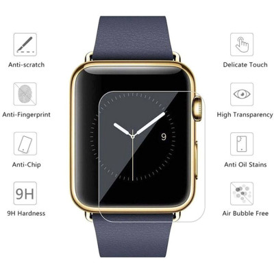 Плівка захисна Drobak Ceramics Apple Watch SE 40mm (2 шт) 313120 (313120) Вінниця - фото 2