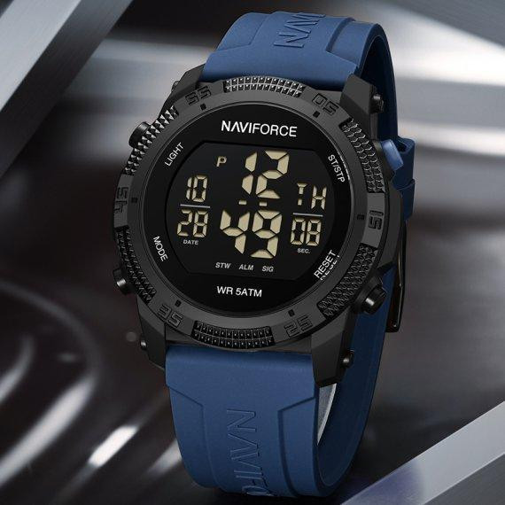 Годинник чоловічий наручний Naviforce Europe (Blue) Київ - фото 3