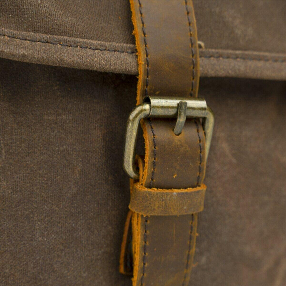 Сумка-портфель на плече Vintage 20116 Коричнева Київ - фото 8