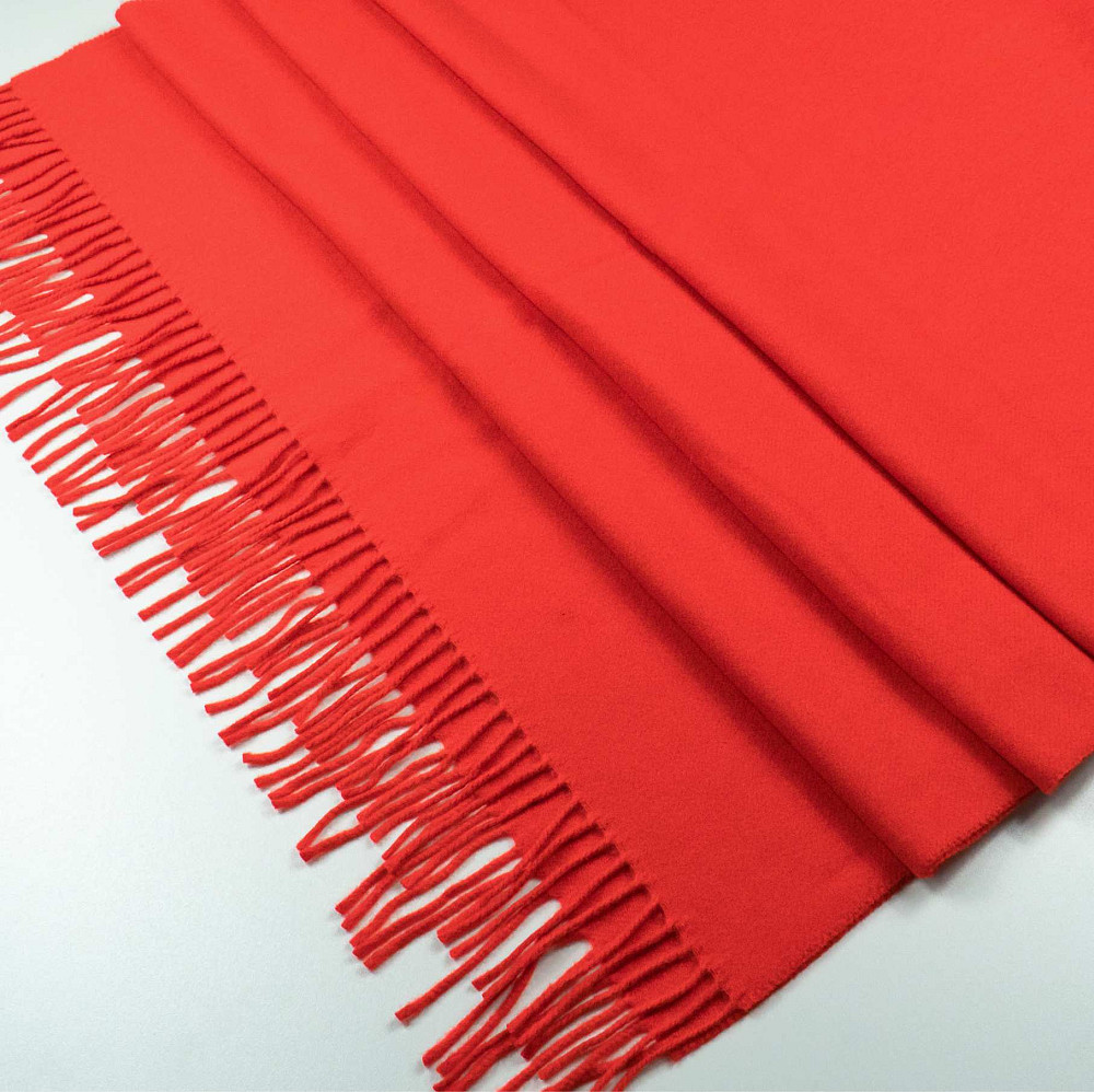 Шарф женский кашемировый 70х200 SAFALANO огненно-красный Сумы - изображение 7