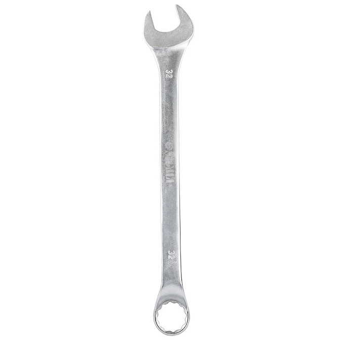 Ключ рожково-накидный глубокий 32мм CrV satine SIGMA (6024321) Ровно - изображение 1