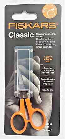 Маникюрные Ножницы изогнутые 10 см Fiskars 