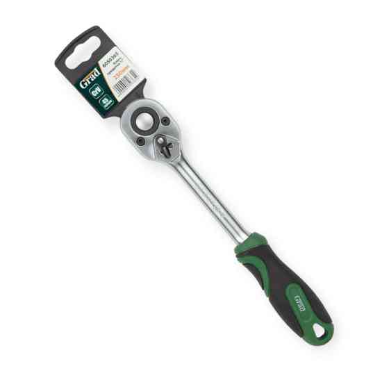 Тріска з квадратом 3/8" 45 зубів 250 мм CrV Grad Мукачево