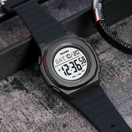 Skmei 2023BKWT Black-White SBR Киев