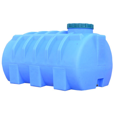 Ємність для води Пласт Бак горизонтальна харчова 750 л синя (12466) Вінниця - фото 1