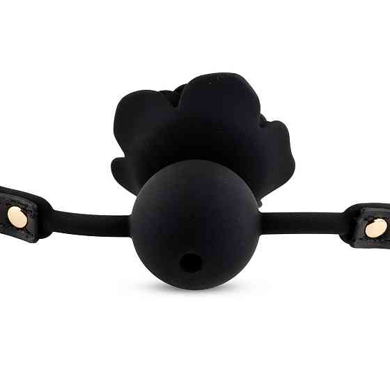 Кляп - Black Rose Ball Gag Sex Aura Київ
