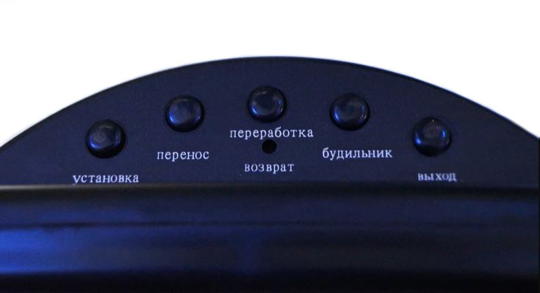 Годинники настільні Caixing CX-818 з зеленою підсвіткою, чорні Вінниця - фото 4
