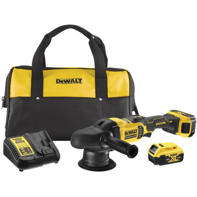 Шліфувальна машина DeWALT полірувальна 18В XR Li-Ion, 2x5Ah, кейс TSTAK (DCM848P2) Вінниця - фото 3