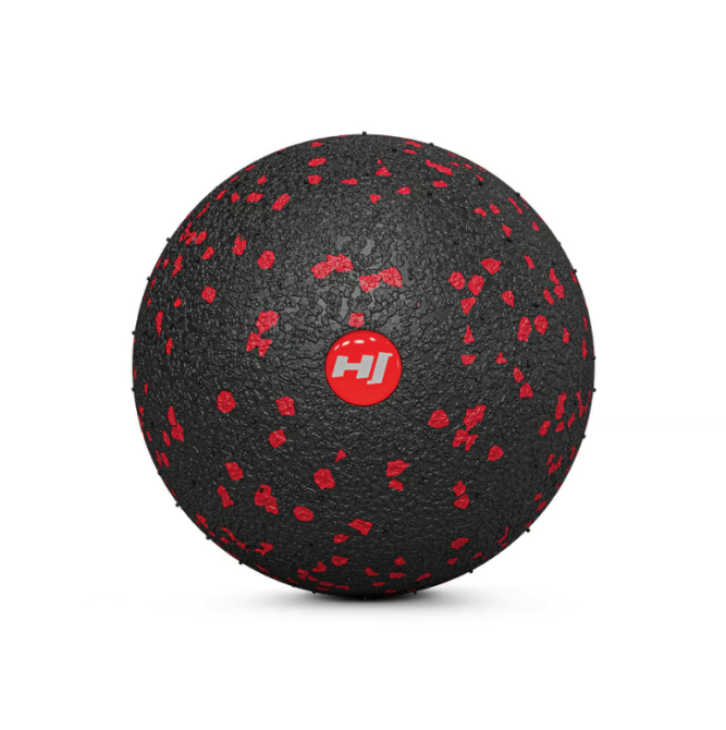 Масажний м'яч EPP 80 мм Hop-Sport HS-S008MBR чорно-червоний Киев - изображение 1
