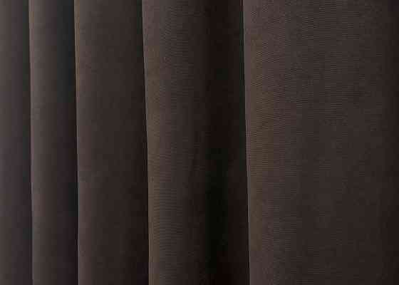 Шторна тканина мікровелюр Petek колір венге 1829ш Київ